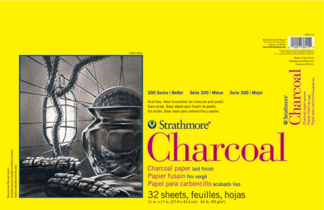 CHARCOAL 300 11X17 TAPE BOUND 32 SHEETS